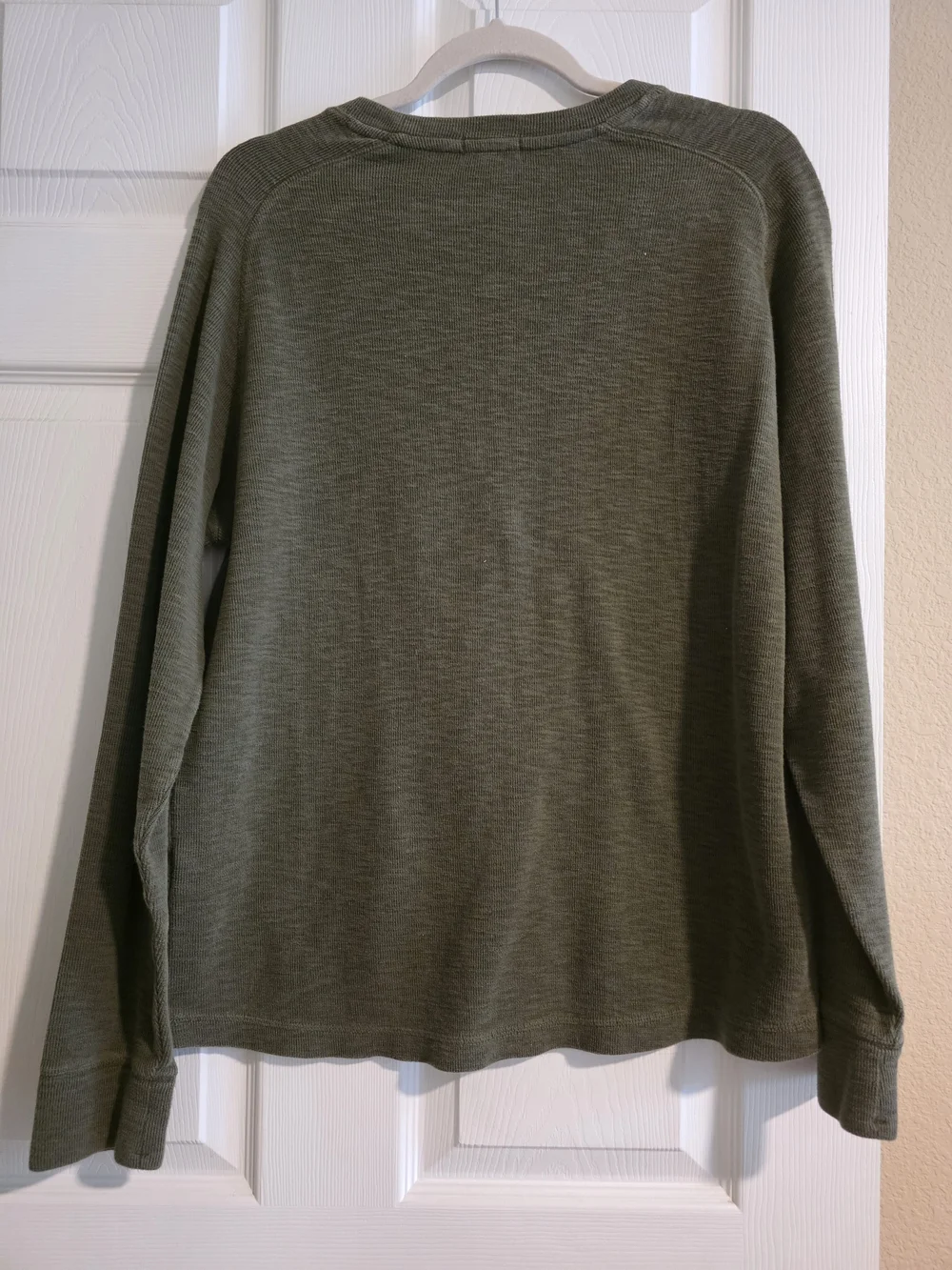 Banana Republic Men's Crewneck Sweater in Olive